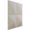 Ekena Millwork 11 7/8in. W x 11 7/8in. H Tirana EnduraWall Decorative 3D Wall Panel Covers 0.98 Sq. Ft. WP12X12TIGBW - alternate 5